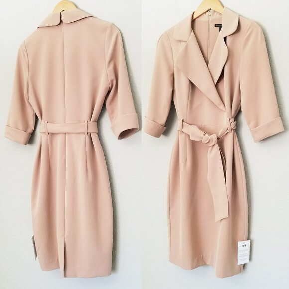 Black Halo Women's Mini Dress in Blush Pink - Picture 2 of 15